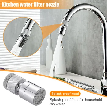 

Hot Pressurized Water Faucet Filter Splash-proof Filter Water Saving for Water Tap Kitchen Bathroom Hogard