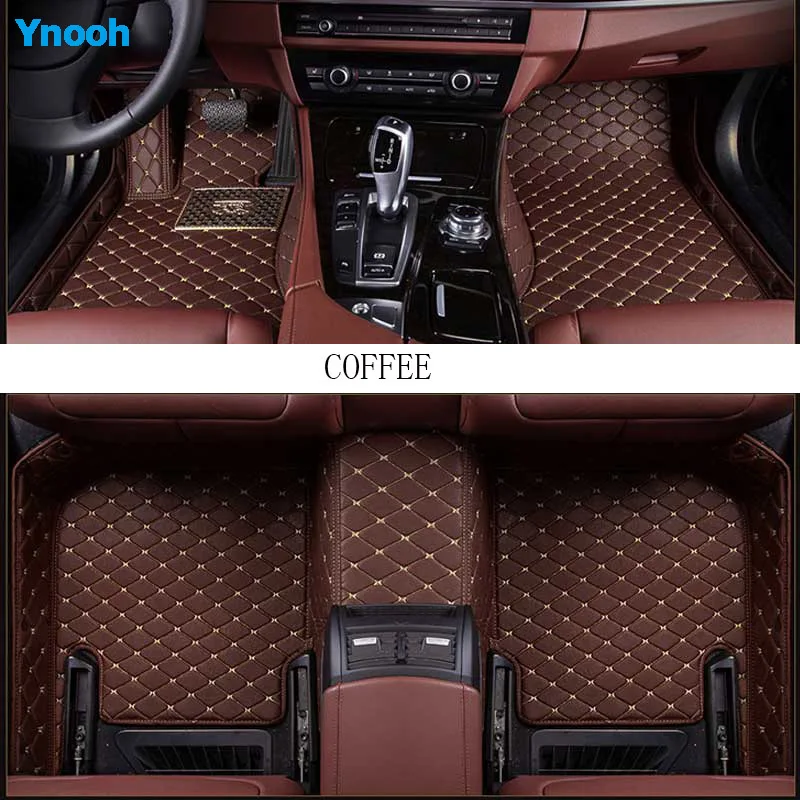 Ynooh автомобильный коврик для Nissan Leaf x trail t30 t31 navara d40 almera n16 primera p12 terrano teana j32 almera classic terrano автомобильный коврик - Color Name: All mats 3