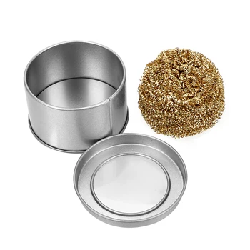 

NICEYARD Welding Soldering Iron Cleaner Wiping Auxiliary Tool Mechanical Accessories Copper Wire Mould Welding Cleaning Ball