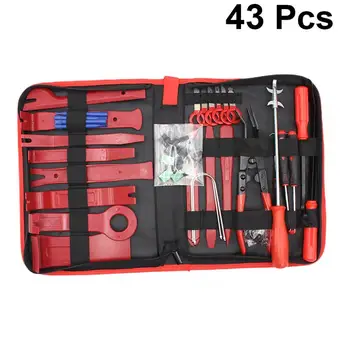 

43 In 1 Audio Instrument Molding Remover Panel Trim Clip Dash Radio Removal Tools Kit Audio Disassembly Tools With Bag
