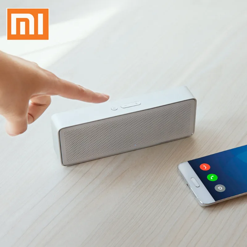 Xiaomi Mi Bluetooth динамик квадратный стерео портативный Bluetooth 4,2 HD Высокое разрешение звук качество воспроизведения музыки