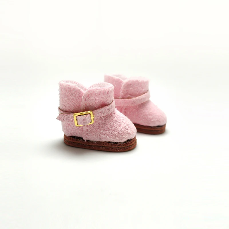 Ob11 обувь детская обувь зимние сапоги 1/8 BJD кукла holala обувь детская обувь 1/12 детская одежда маленькая ткань Molly хлопковая кукольная обувь - Цвет: 3 only shoes