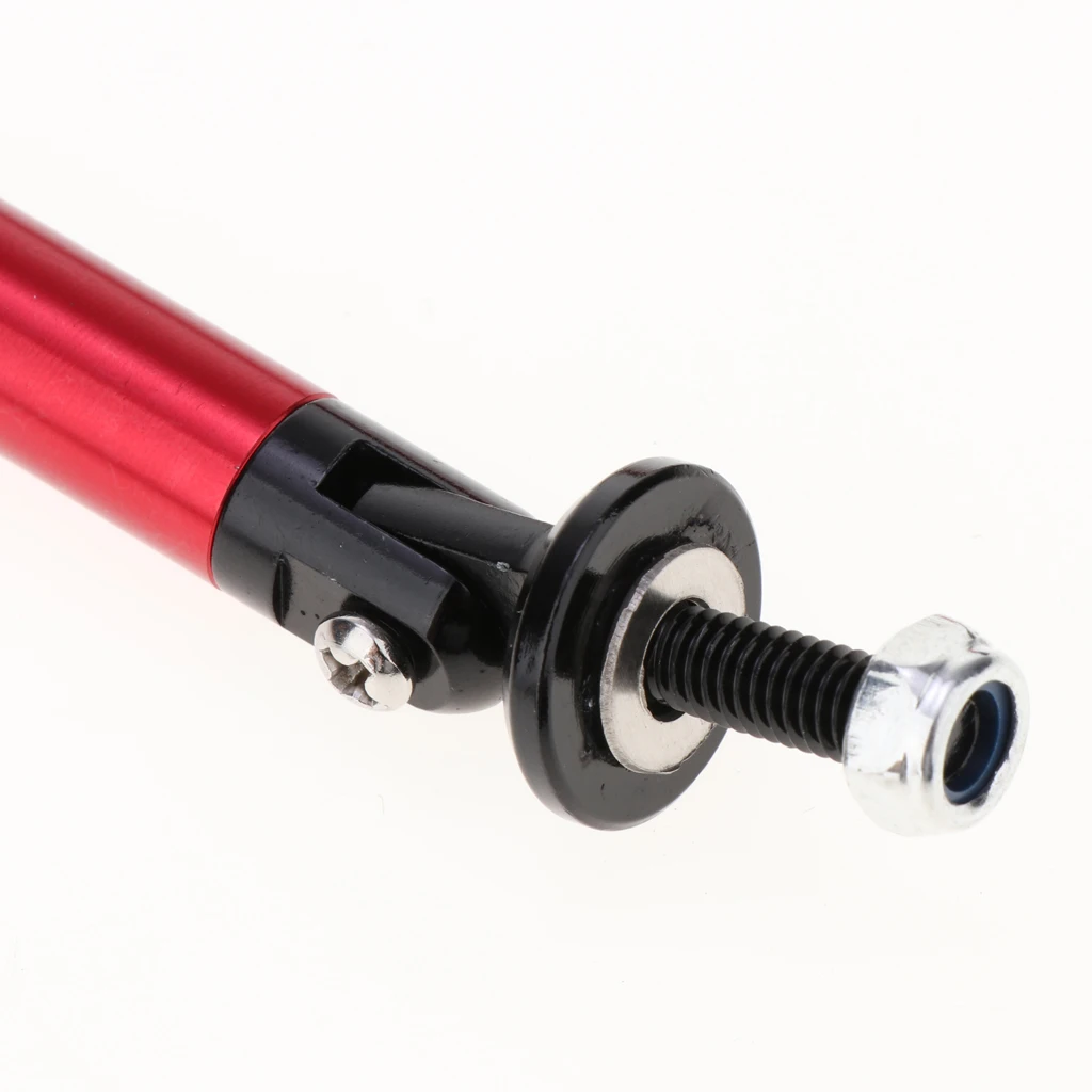 2 Pieces Univesal 150mm Chrome 6-8 Inch Adjustable Front/Rear Frame Bumper Lip Splitter Strut Rod Support Bar Dropship  