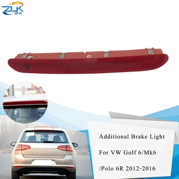 

ZUK Rear Additional Brake Light For Volkswagen For Golf 6 Mk6 For Polo 6R 2012-2016 Rear Led Third High Mount Stop Lamp