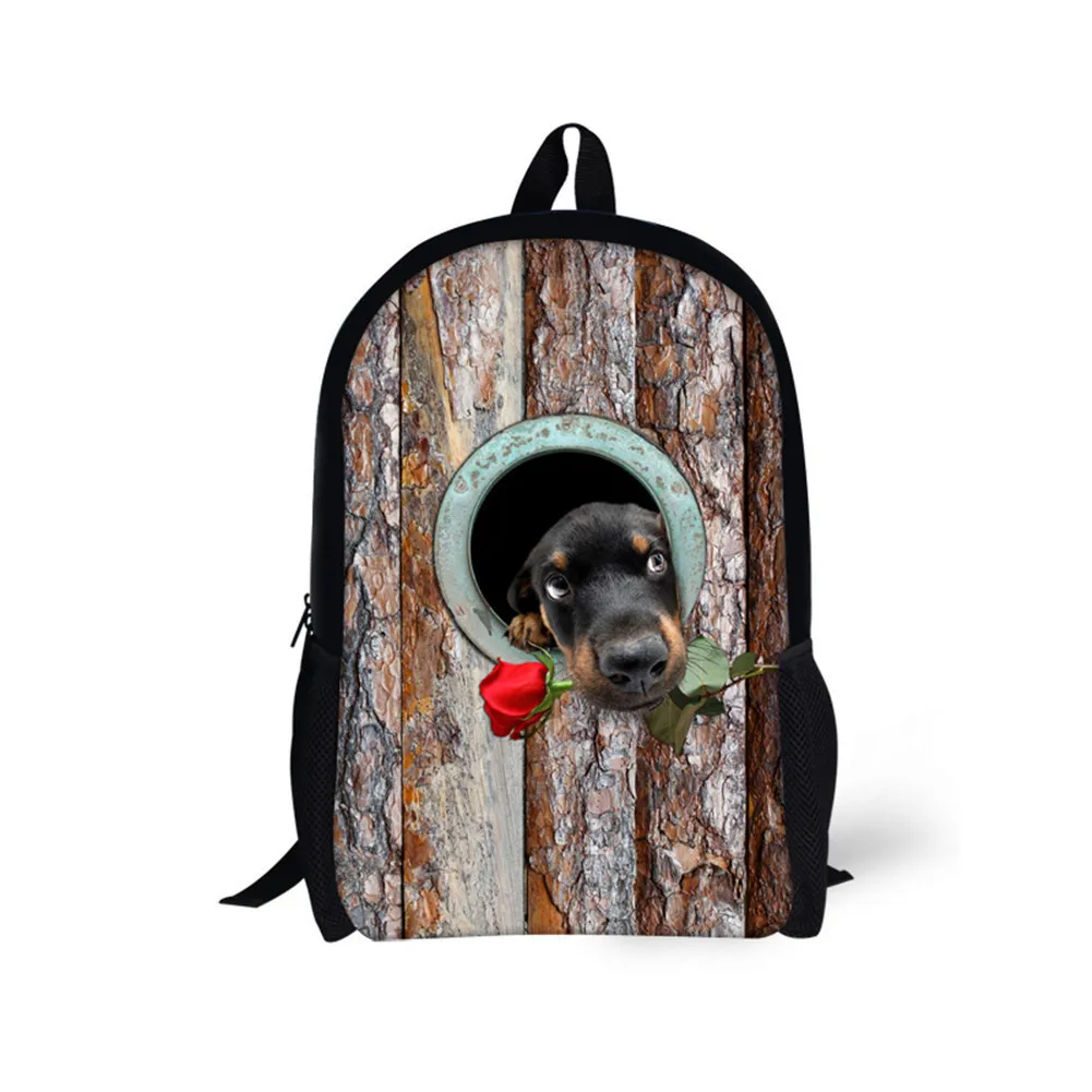 

Separate Station Supply of Goods Primary School STUDENT'S School Bag Window Animal Canvas Backpack Creative-School Backpack