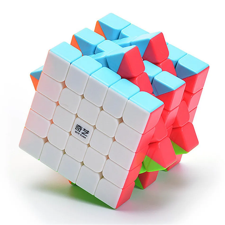 Qiyi-Cube-Qizheng-S-5x5x5-Magic-Cube-5x5-Stickerless-Qizheng-Anti-stress-5-By-5-Toys_