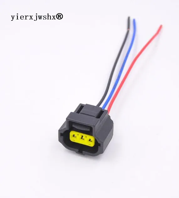 

yierxjwshx 3 Pin Generator Alternator Connector Plug SOCKET With Wire Pigtail For Ford Escap Focus Fiesta Mondeo 184032-1