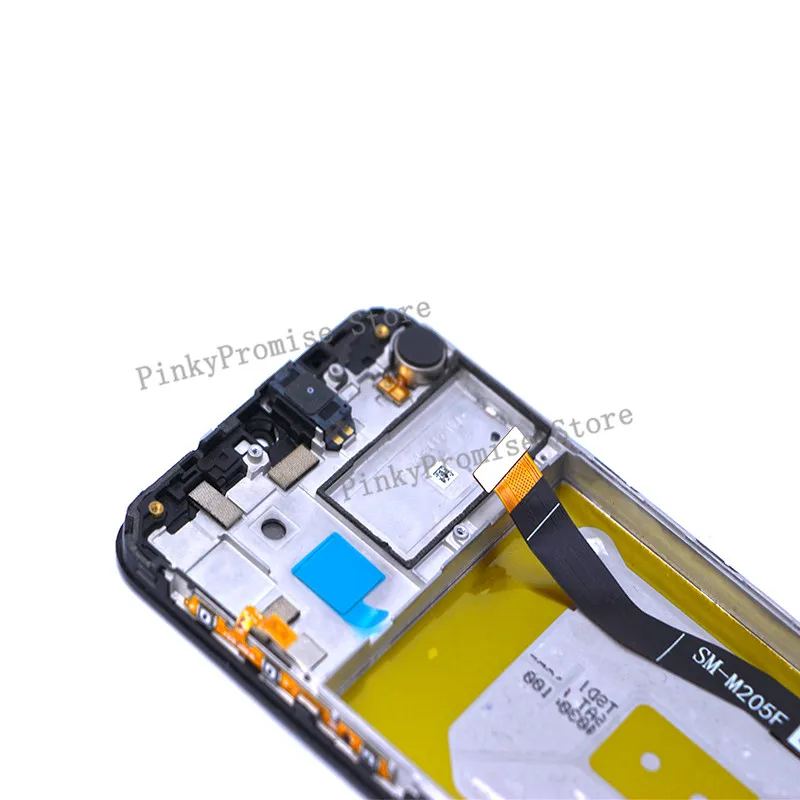 6,3 ''lcd для SAMSUNG Galaxy M20 SM-M205 M205F lcd дисплей кодирующий преобразователь сенсорного экрана в сборе запасные части