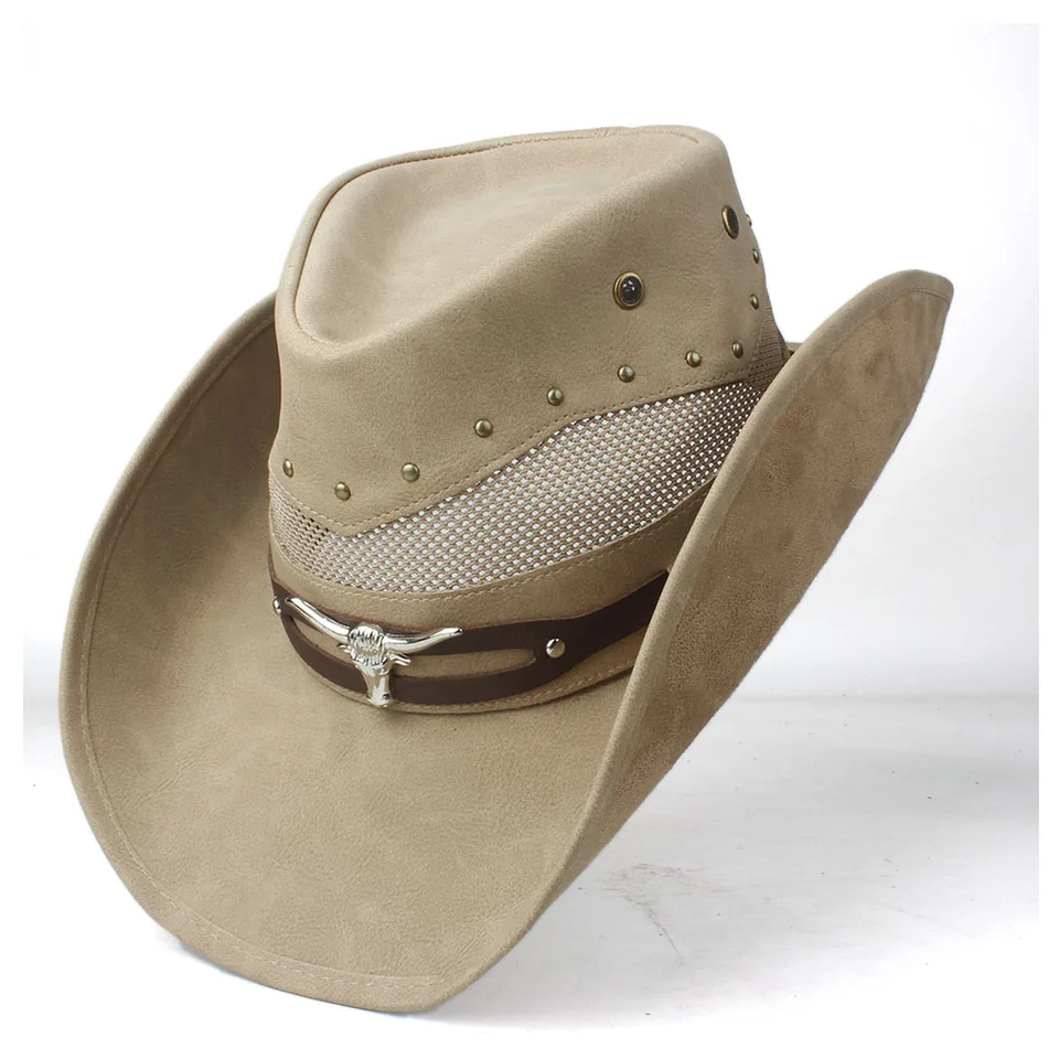 mesh cowboy hat