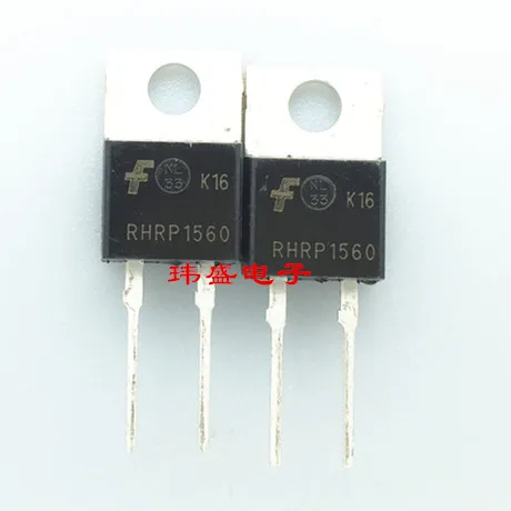 10 шт./лот MUR1560G RHRP1560 T0-220-2 15A600V высокое качество