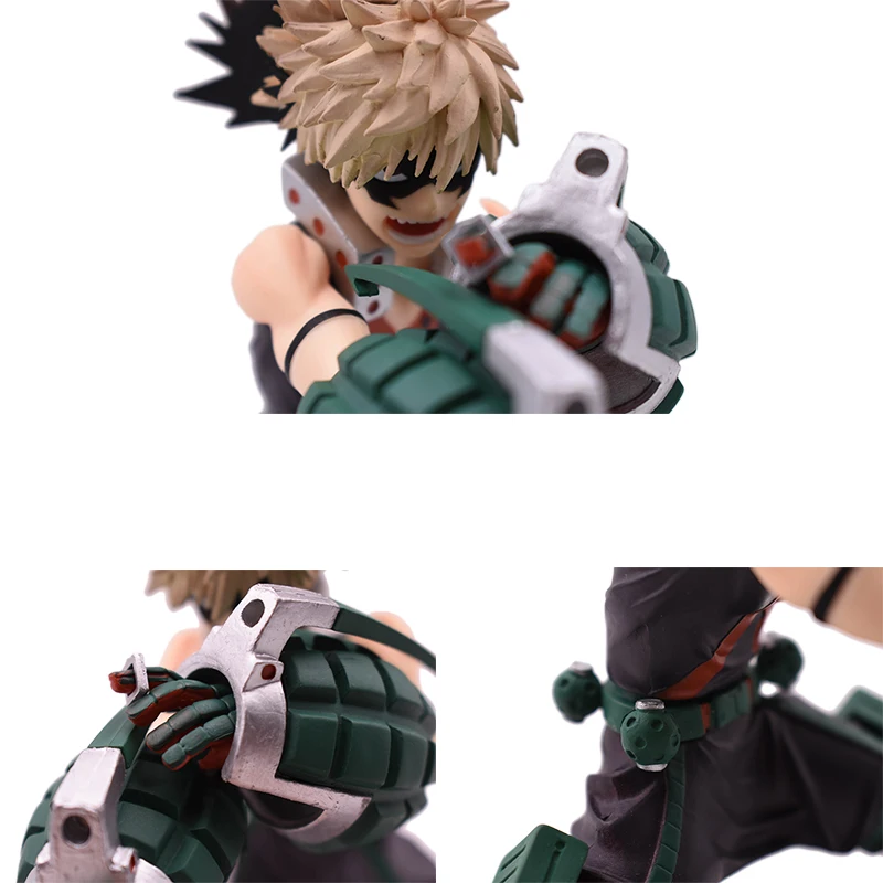 17-20 cm Anime Figure My Hero Academia PVC Smack Izuku Midoriya Shouto Todoroki Katsuki Boku Amazing Heros Toys Dolls Gift