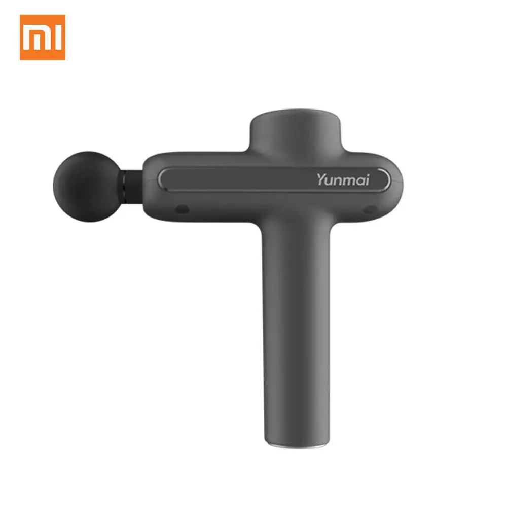 Xiaomi Mijia Yunmai Pro базовый ручной фасции Электрический массажер 3 режима массаж мышц устройство 4 головки фитнес оборудование