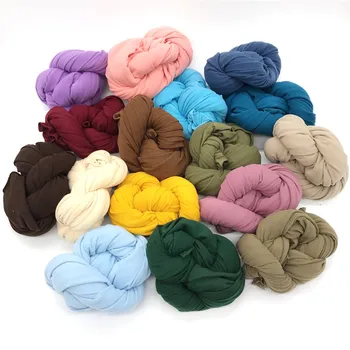 

Newborn Baby Photography 170X40CM Blanket Double Sided Velvet Swaddle Wrap Background Props Newborns Photo Shoot Fotografia