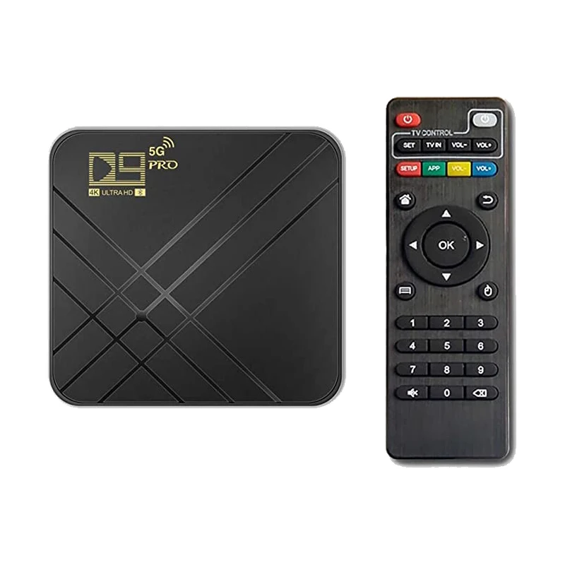 MXQ PRO 4K TV BOX Android 10.0 4K HDR Ultra-HD Video 2.4G 5G WiFi