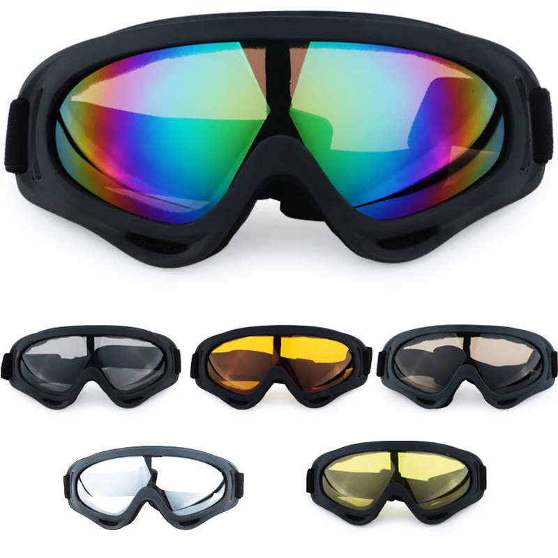 Windproof Ski Glasses Skating Goggles Outdoor Riding Snowboard Mountaineering Mask Snowmobile For Men Women Dustproof Goggle | Спорт и