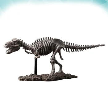 

Dinosaur Fossil Skeleton Figures Dinosaur Crafts Ornaments Resin Table Ornaments for Home Office