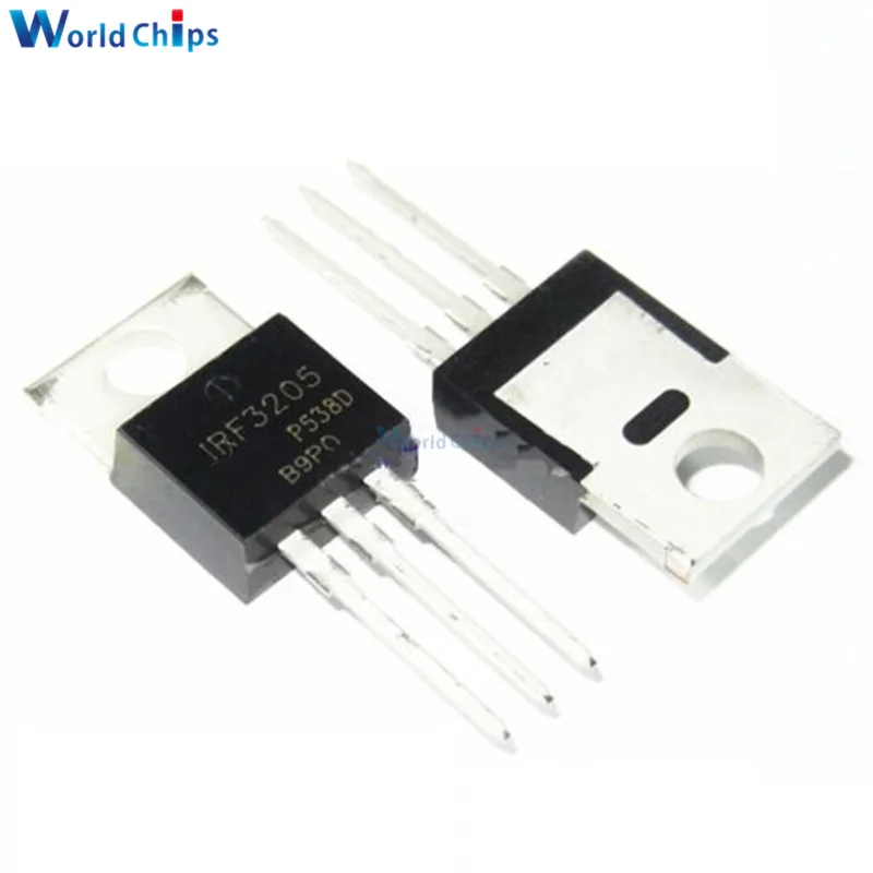 10 шт. IRF3205 IRF3205PBF MOSFET mosft 55В 98A 8 МОМ 97.3nC-220