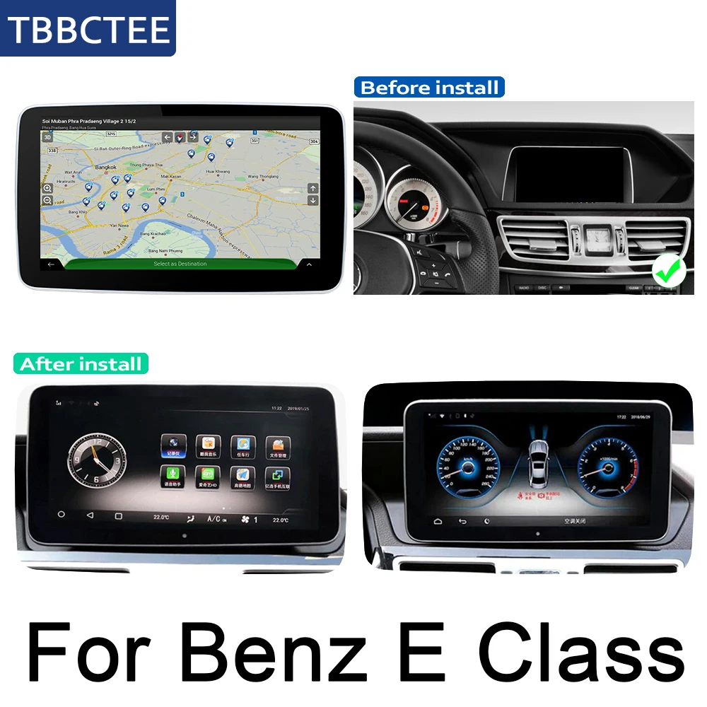 Flash Deal For Mercedes Benz E Class 2014~2016 NTG Android Car GPS Navi Map Original Style Multimedia Player Auto Radio Autoradio WIFI 5
