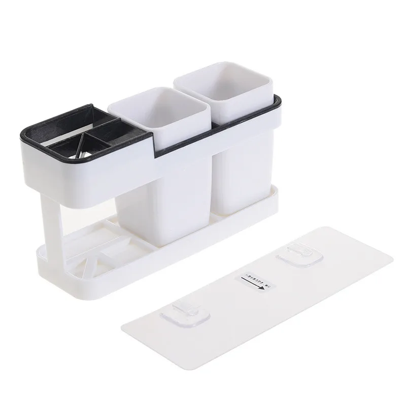 Electric Toothbrush Holder Stand Set Shelf Bathroom Toothpaste Storage Rack kitchen organizer