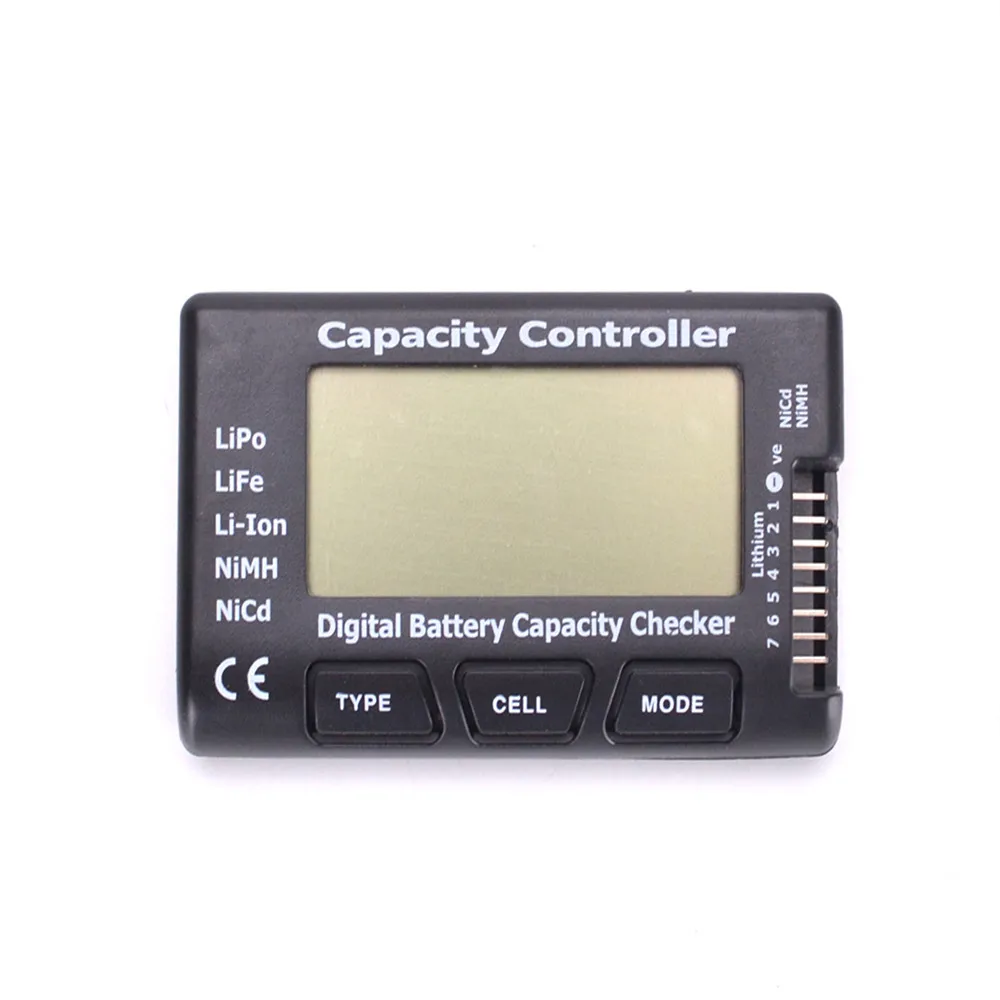 

Digital Battery Capacity Checker RC CellMeter 7 For LiPo LiFe Li-ion NiMH Nicd