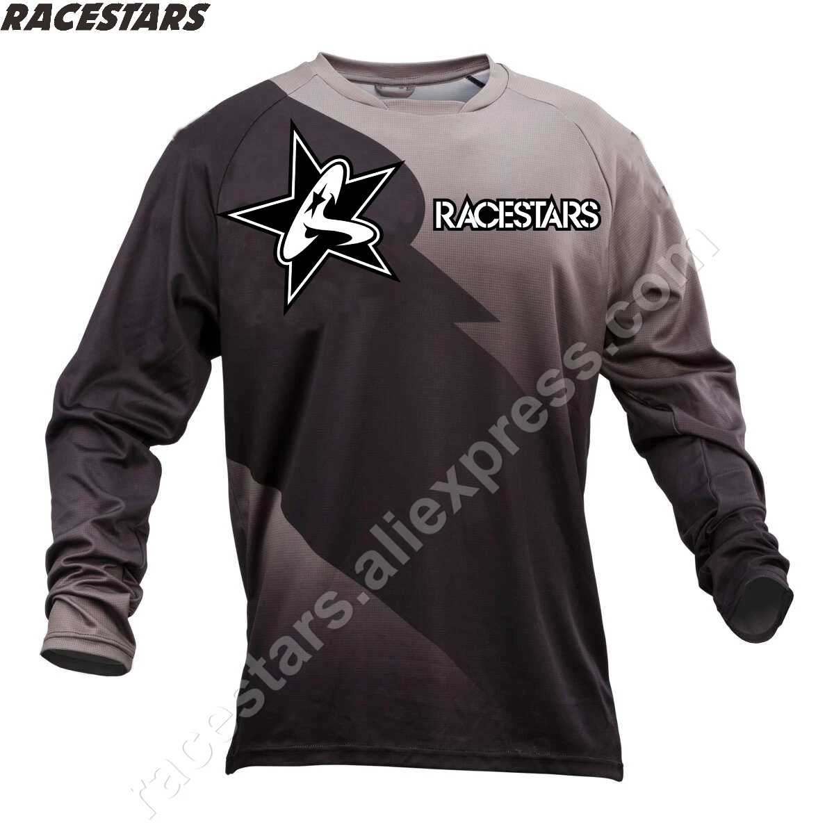 

RACESTARS Moto Men's Downhill Jersey MTB Mountain Bike Clothes DH MX Motorcycle Off Road clothing motocross Racing Sports Wear