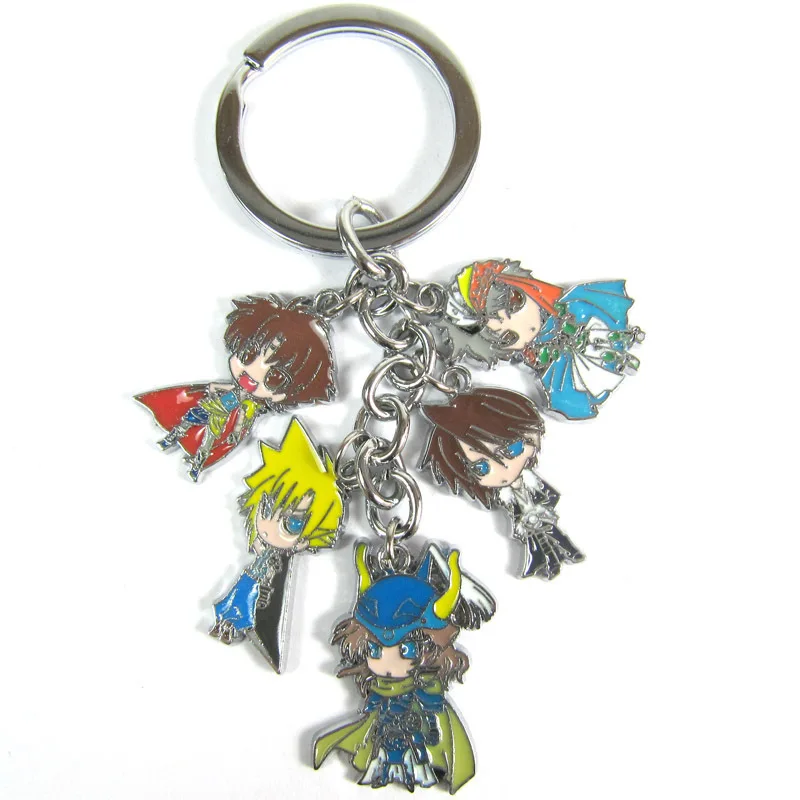 Аниме-атрибутика мультфильм Final Fantasy брелок креативный маленький подарок кукла маленький кулон подарок Прямая оптом
