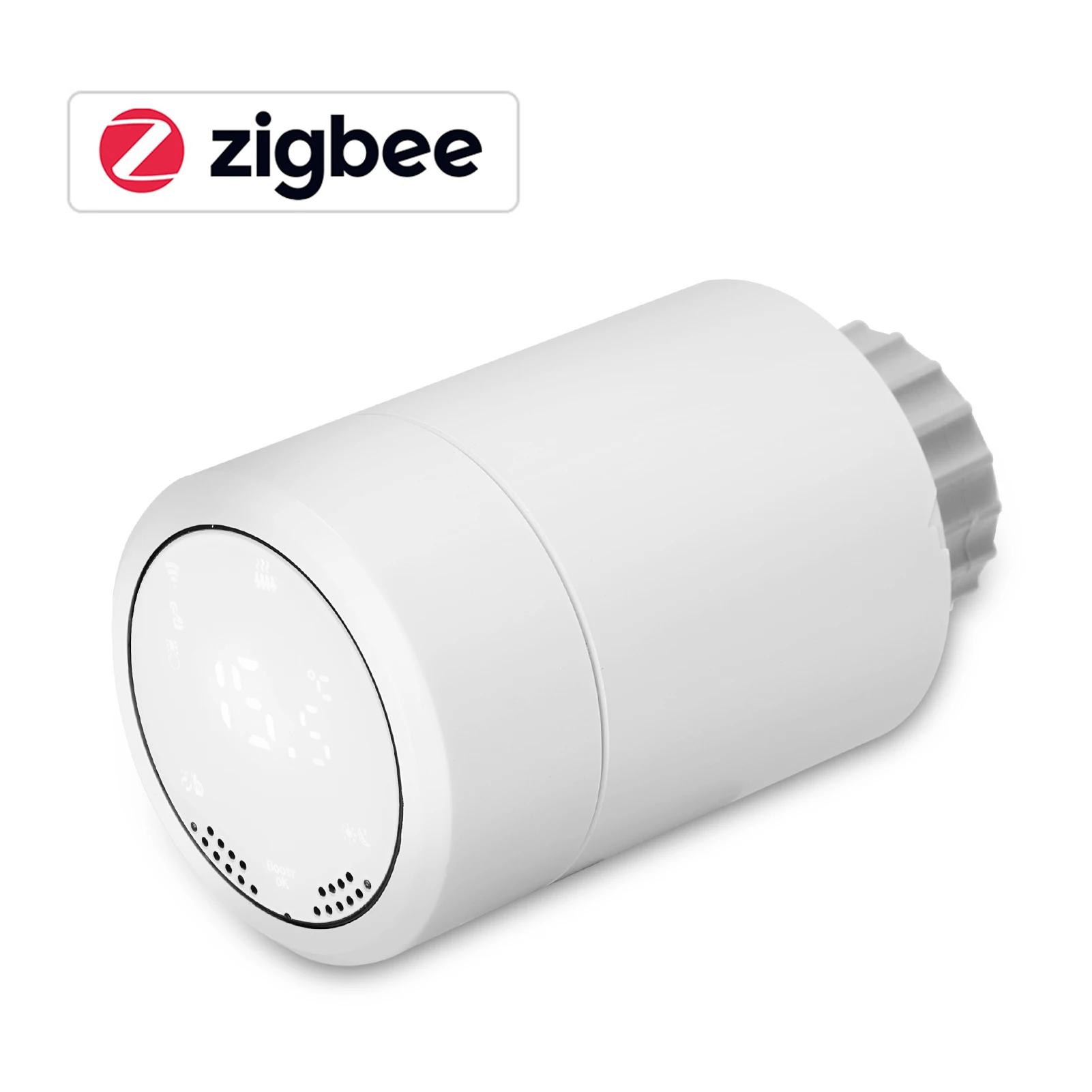 Controlador de temperatura termostático inteligente, disipador táctil HY367RT ZigBee, radiador constante