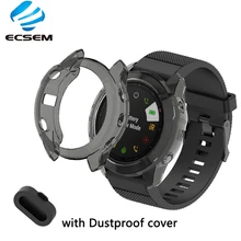 Защитный чехол для Garmin Fenix 6x, аксессуары для умных часов, чехол из ТПУ, пылезащитный чехол, противоударный чехол