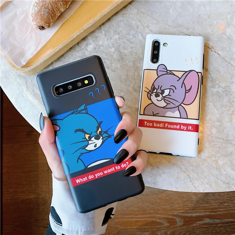 LPWZHMG том Джерри Мультфильм силиконовый мягкий чехол для телефона samsung Galaxy Note 10 8 9