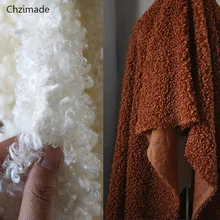 45 см имитация овечьей шерсти плюшевая ткань для пальто Одежда Diy лоскутное домашнее текстильное изделие ремесла