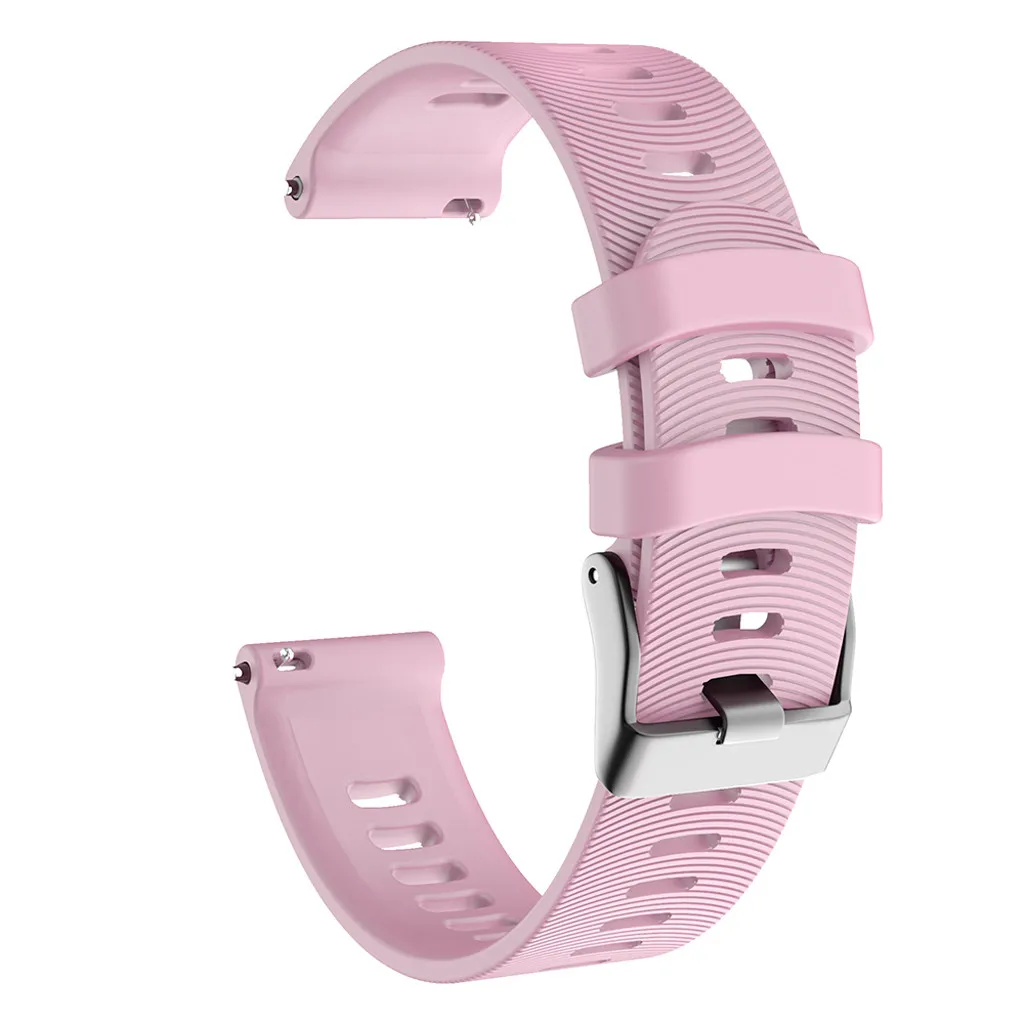 Ouhaobin Watch Band for Garmin Forerunner 245/245M Replacement Sports Soft Silicone Wrist Strap 20mm smart wristband Accessories |