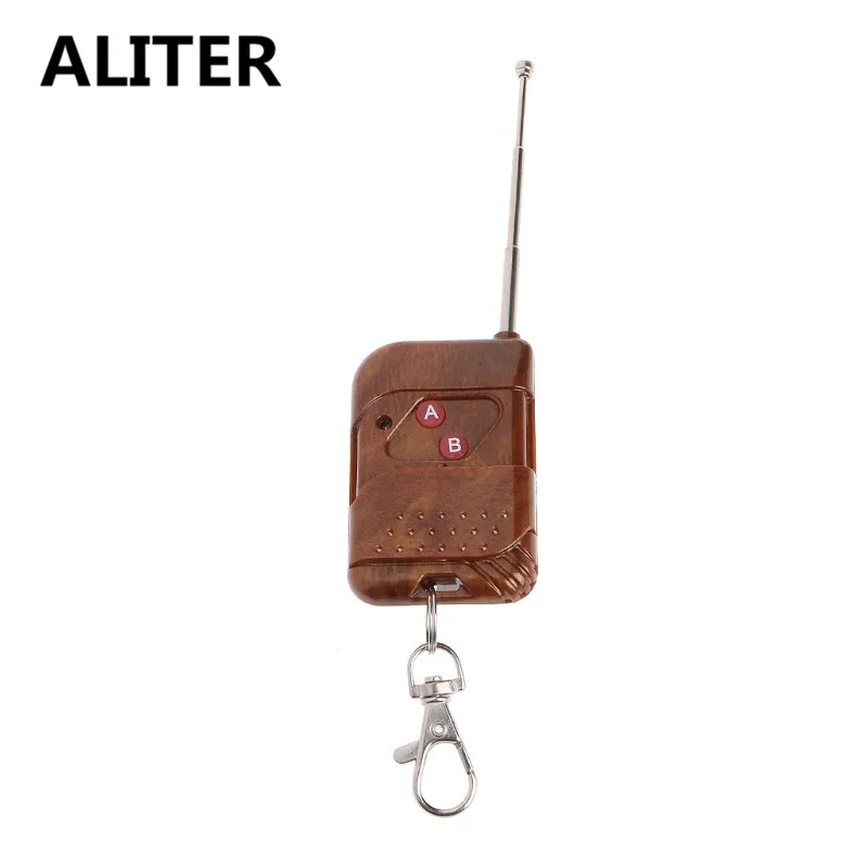 ALITER 0-50m 2 CH RF беспроводной пульт дистанционного управления двойной кнопочный передатчик 315 MHz/433 MHz