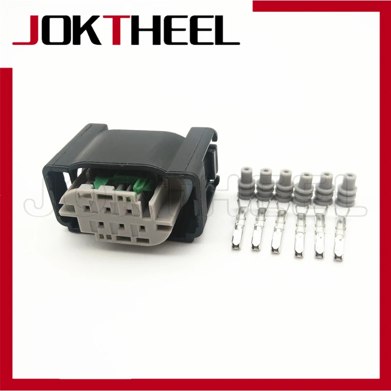 1/5/10/50 комплектов комплект Te Tyco AMP 6 pin way Женский педаль акселератора дроссельной заслонки разъем авто разъем для BENZ BMW hyundai 1-967616-1