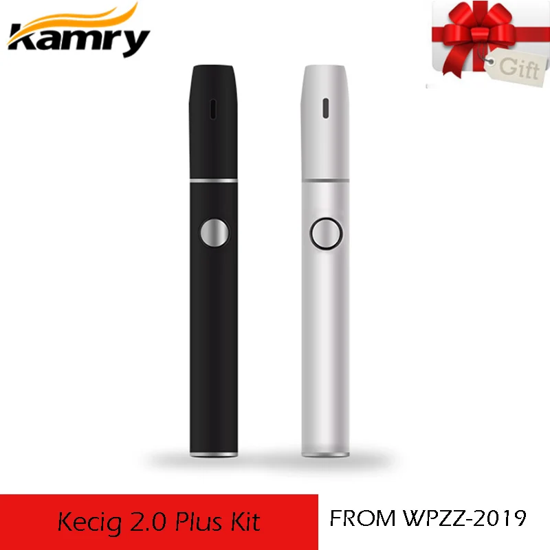 Оригинальный комплект Kamry Kecig 2 0 plus не сжигающий тепло Vape ручка набор 650 мАч для