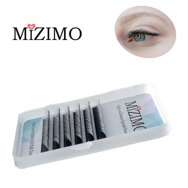 

Black and White Two-Color Grafted Eyelashes Hand-Made Artificial Mink Personalized Flowering Eyelash Extension Tool