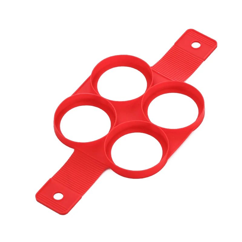 Nonstick Pancake Molds Ring Silicone Fried Egg Mould Reusable Pancake Maker Egg Ring Baking Omelet Mold Kitchen Cooking Tools