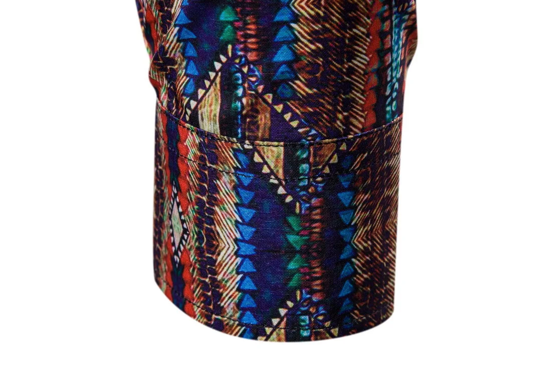 Top men shirt men men s shirts fashion casual shirts printed shirts men s lapel shirts 5