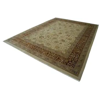 

278x386 Cm Beige Handmade Oushak Rug-9x13 Ft