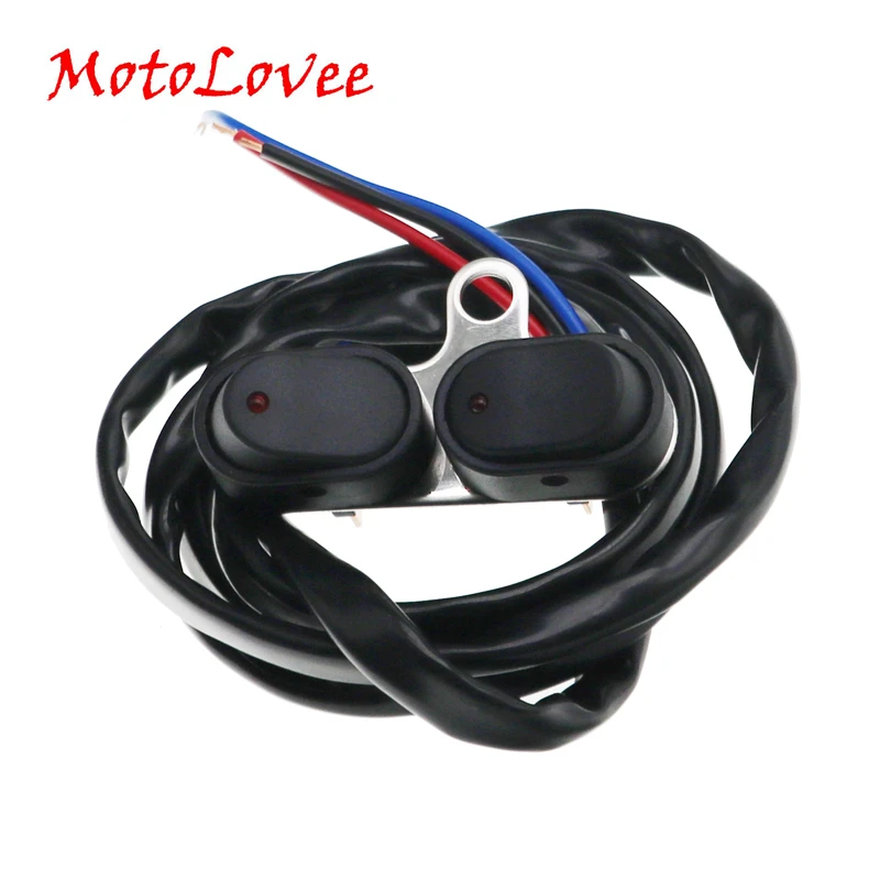 MotoLovee большой смещение Мотоцикл Скутер из нержавеющей стали кронштейн