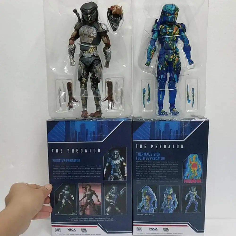 Инопланетянин NECA vs Predator тепловое видение скрытый Хищник фигурка модель игрушки