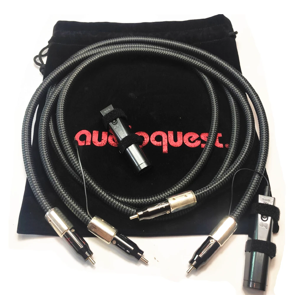 One-Pair-Audio-cables-WEL-SIGNATURE-RCA-INTERCONNECT-Cable-With-New-Carbon-72V-DBS(1)