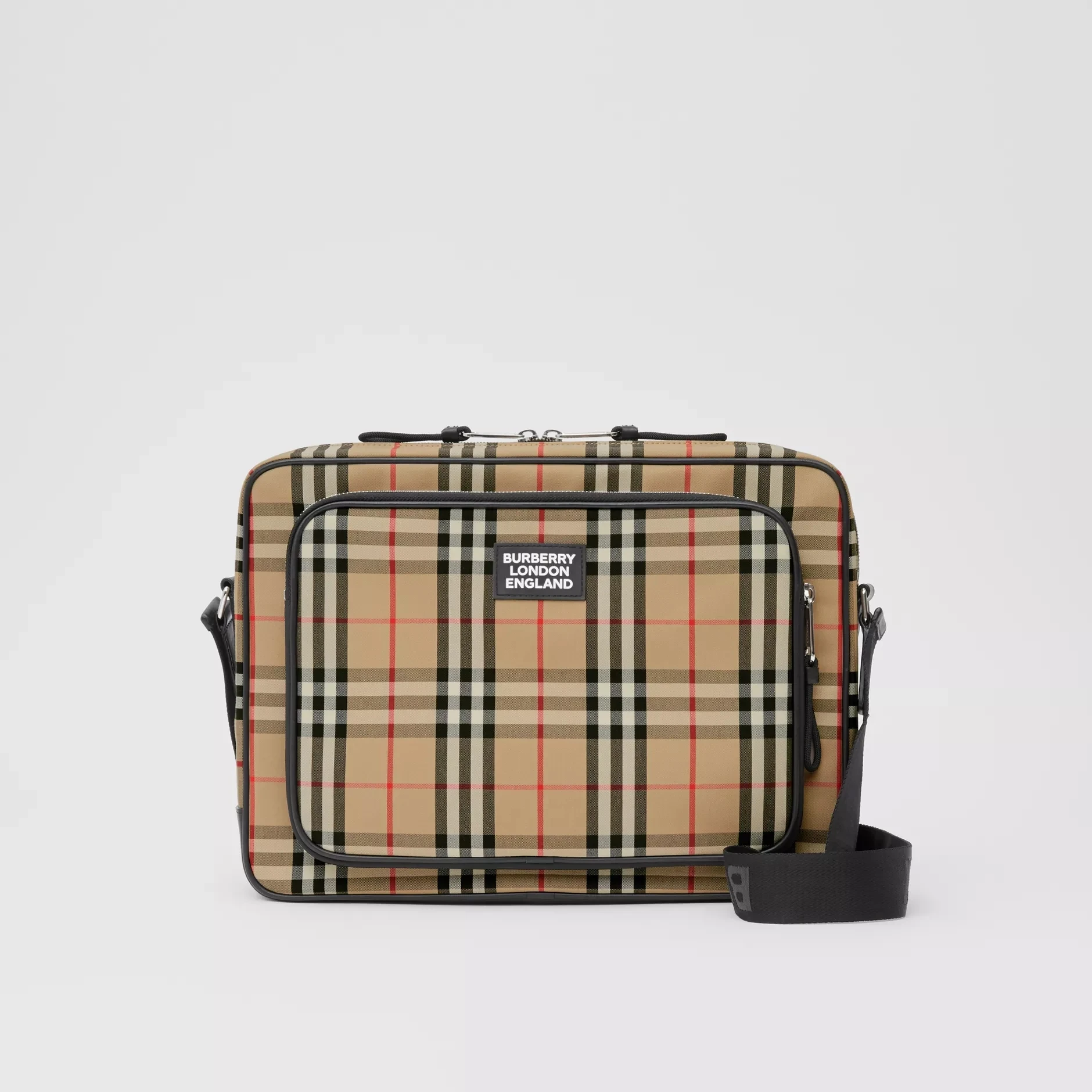 Сумки через плечо для мужчин, сумка-мессенджер для мужчин, Burberry, винтажная, клетчатая, хлопковая Курьерская сумка-мессенджер для мужчин, 80230231