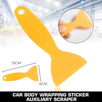

1pcs Plastic Scraper Ice Scraper Auto Cleaning Tool Window Cleaner Windshield Snow Shovel Glass Water Remove Wiper Squeegee