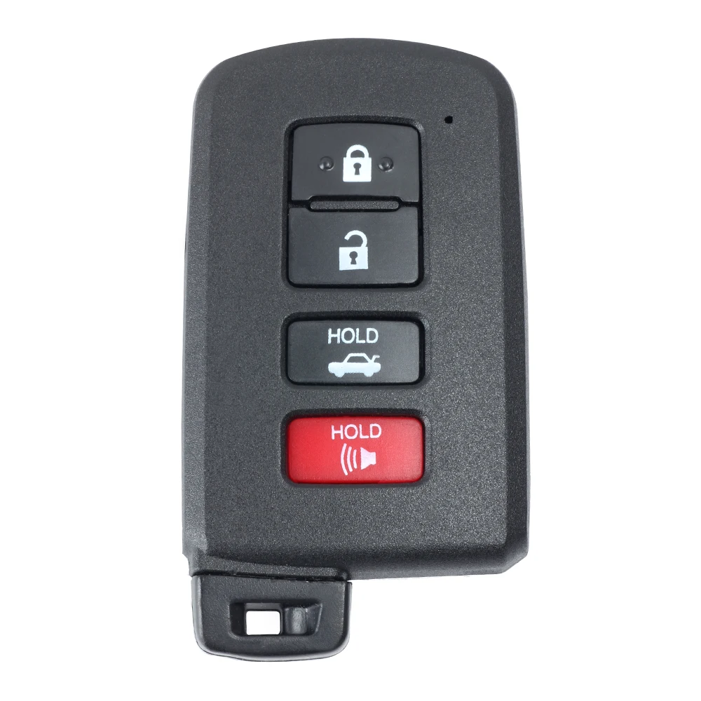 Keyecu Замена дистанционного ключа автомобиля корпус Fob для Toyota Prius C Land Cruiser Tacoma 2012-(только корпус) на выбор