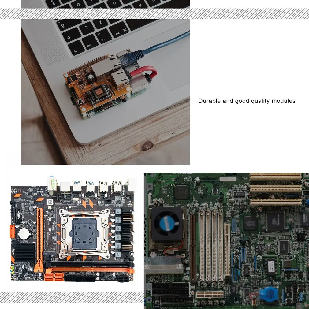 X99 DDR4 Motherboard slot LGA2011-3 USB3.0 NVME M