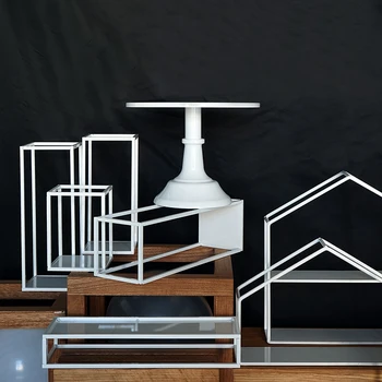 

cake stand 1 piece cake tools fondant cake tray home decoration dessert table party supplier storage racks