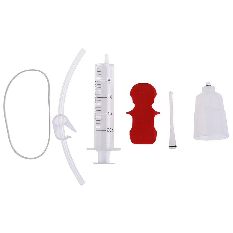 6pcs/set Hydraulic Brake Bleed Kit Mountain bike filling tool Bicycle Refueling Tools Oil Change Filling Tool | Спорт и развлечения