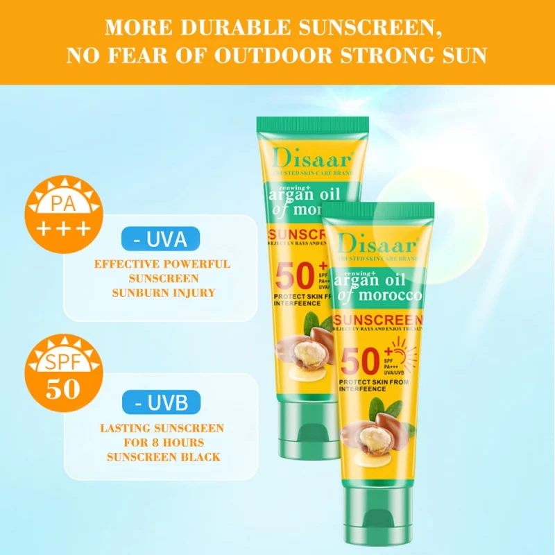 Sunscreen Protetor Whitening UV Radiation Solar Sunscreen Cream SPF 50 PA+ Body Sunblock Lotion Sun Screen new