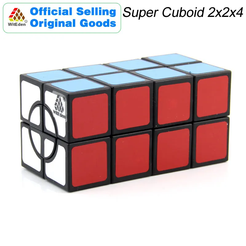 

WitEden Super 2x2x4 Cuboid Magic Cube 224 Cubo Magico Professional Speed Neo Cube Puzzle Kostka Antistress Toys For Boy