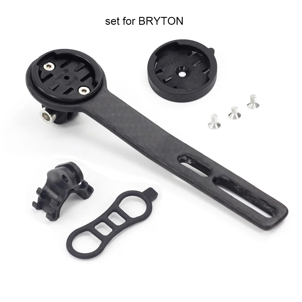for bryton gopro Silverock карбоновое компьютерное крепление для интегрированного руля GARMIN 1000 I gps порт Wahoo Bryton MIO руль спереди gps Держатель - Цвет: for bryton gopro